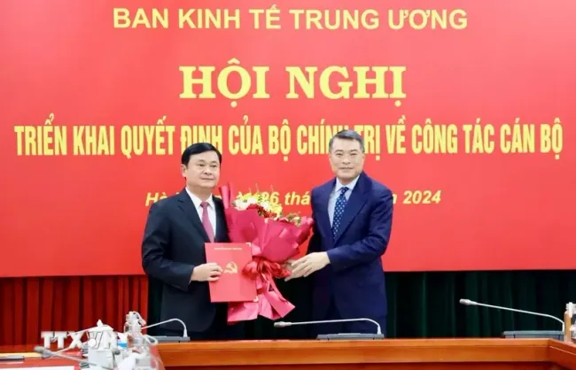 Ông Thái Thanh Quý giữ chức Phó Trưởng Ban Kinh tế Trung ương